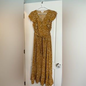 Bohme short sleeve maxi dress